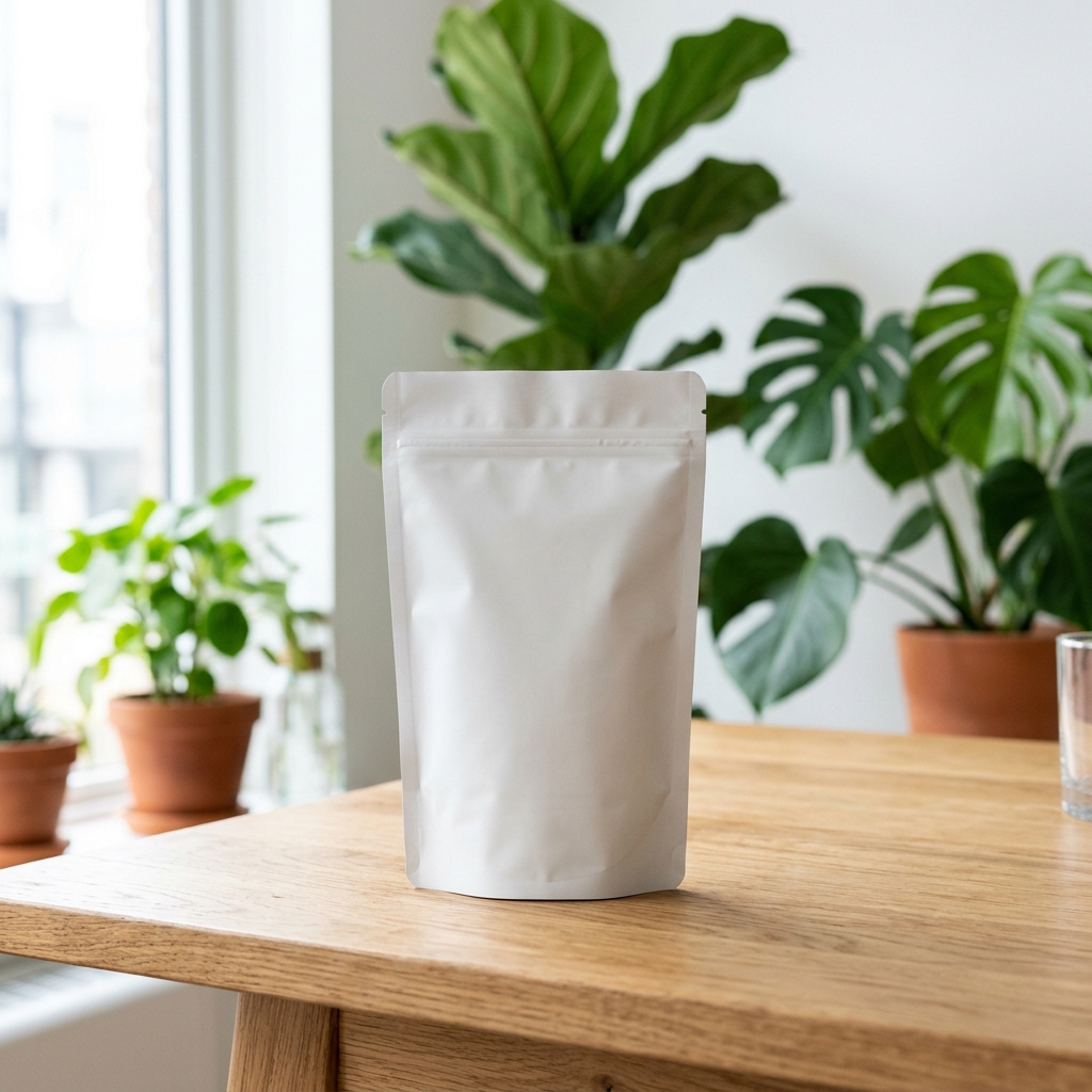 Flat bottom frozen food bag